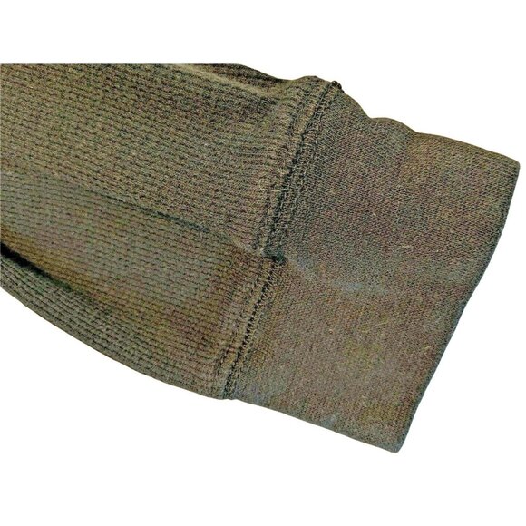 Grey Matters Medium Black Cotton Blend Long Sleeve Lightweight  Sweater 40a - Picture 7 of 8